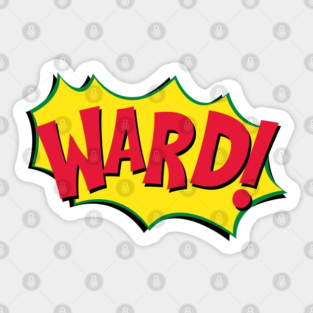 Ward Sticker by detective651